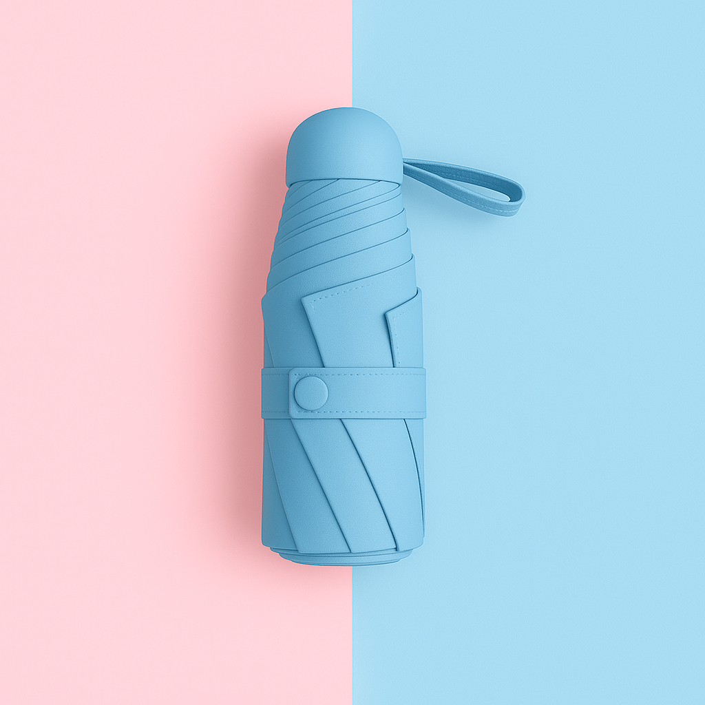 Mini Capsule Umbrella – Compact. Stylish. Always Ready!